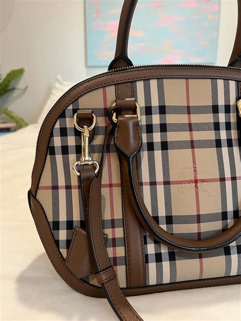 burberry small orchard bowling bag price|burberry mini vintage check bag.